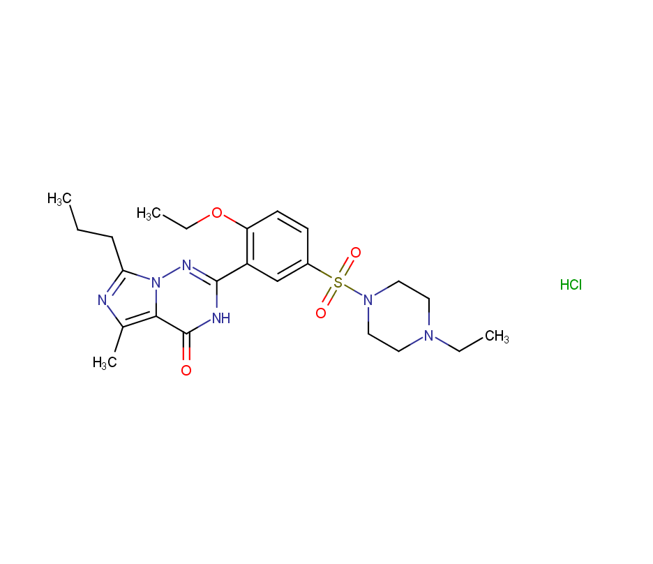 Vardenafil hydrochloride Cas : 224785-91-5